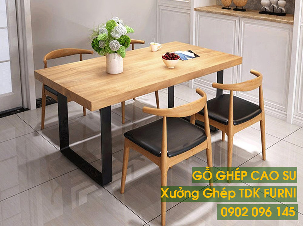 Ứng dụng gỗ ghép cao su