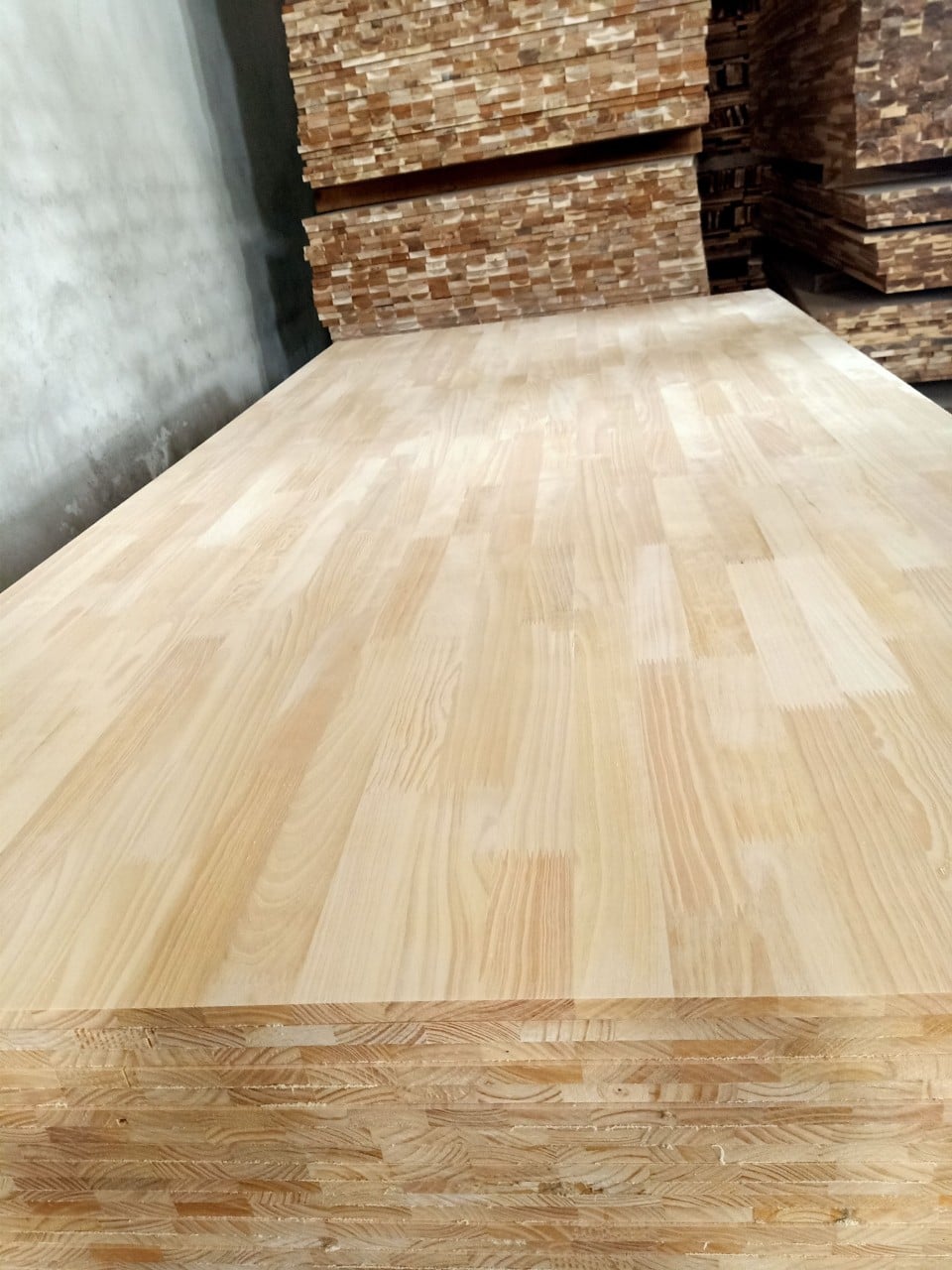 Gỗ ghép thông chất lượng Aa, ac, bc