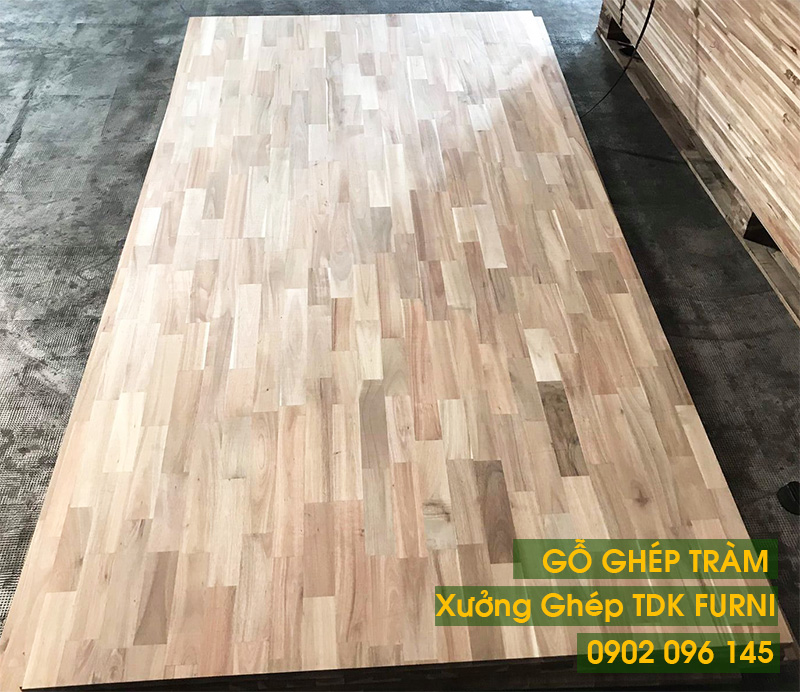Gỗ ghép tràm giá rẻ