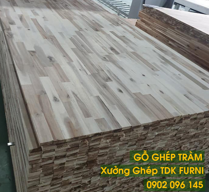Gỗ ghép tràm phôi AB, BC