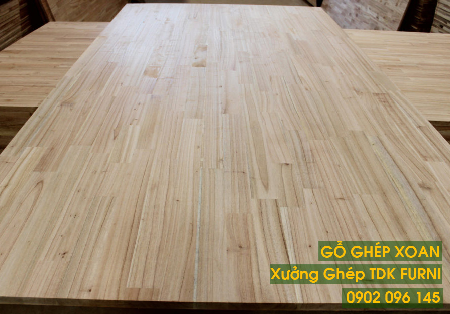Gỗ ghép xoan giá rẻ khu vực tphcm, bình dương, đồng nai