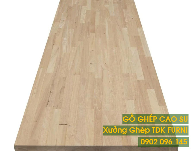Quy trình sản xuất gỗ ghép thanh của TDK Furni