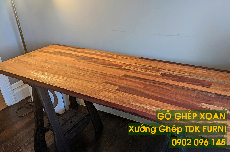 Ứng dụng gỗ ghép xoan